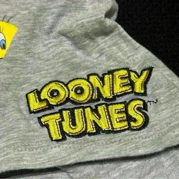 Looney Tunes Women’s Tweety Crop T Shirt XL 90s - Picture 4 of 6